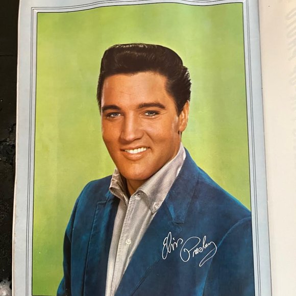 Elvis Presley Golden Hits Folio-1963-Elvis Presley Includes Giant Size Pin-Up - Picture 8 of 12